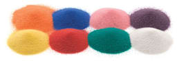 Activa Sand - 8 colors shown in separate piles