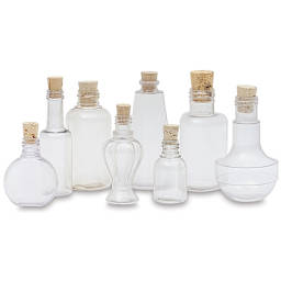 Sand Art Bottles - Small Bottle Assortment, Pkg of 8