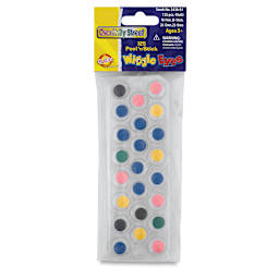 Creativity Street Peel and Stick Wiggle Eyes - Multicolor and Sizes, Pkg of 137 - front of packaging