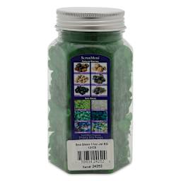 SuperMoss Sea Glass - Emerald, 12 oz, back of jar