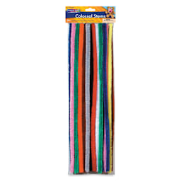 Creativity Street Colossal Stems - 5/8" x 19-1/2", Assorted Colors, Pkg of 50 - front of packaging