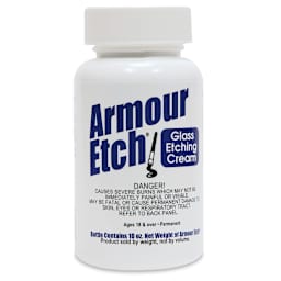Armour Etch - Front of 10 oz Glass Etching Cream     