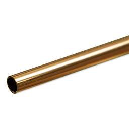 K&S Metal Tubing - Brass, Round, 7/32" Diameter, 12"