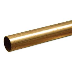 K&S Metal Tubing - Brass, Round, 19/32" Diameter, 12"