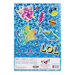 Fashion Angels 1000+ Mega-Cool Sticker Book (Back)