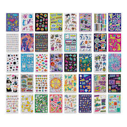 Fashion Angels 1000+ Mega-Cool Sticker Book (40 sticker pages)