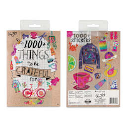 Fashion Angels 1000+ Things to Be Grateful For Sticker Book (front cover and back cover)