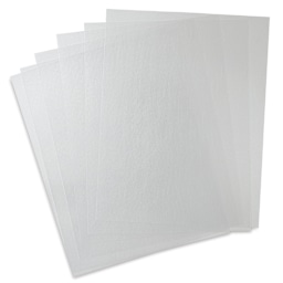Grafix Shrink Film - 8.5" x 11", Sanded Shrink Film, Clear, 6 Sheets