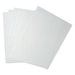 Grafix Shrink Film - 8.5" x 11", Inkjet Shrink Film, White, 6 Sheets