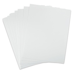 Grafix Shrink Film - 8.5" x 11", Shrink Film, White, 50 Sheets