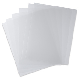 Grafix Shrink Film - 8.5" x 11", Inkjet Shrink Film, Clear, 6 Sheets