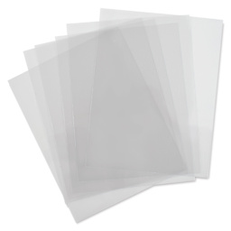 Grafix Shrink Film - 8.5" x 11", Shrink Film, Clear, 6 Sheets