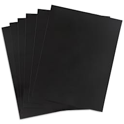 Grafix Shrink Film - 8.5" x 11", Shrink Film, Black, 6 Sheets