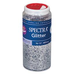 Spectra Sparkling Crystals Glitter - 16 oz, Silver