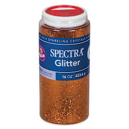 Spectra Sparkling Crystals Glitter - 16 oz, Orange