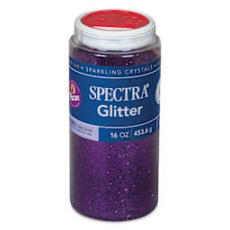 Spectra Sparkling Crystals Glitter - 16 oz, Purple