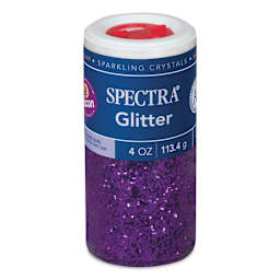Spectra Sparkling Crystals Glitter - 4 oz, Purple