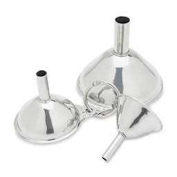 Fox Run Stainless Steel Funnel Set - Set of 3
