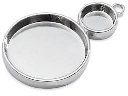 Sculpey Tools Jewelry Finding - Double Round Pendant