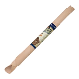 Realeather Natural Tooling Leather - Angled view of Roll with label