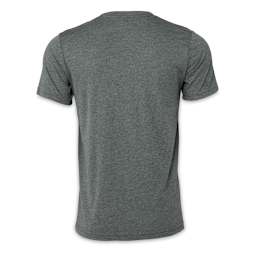 Bella Canvas Unisex T-shirt - Deep Heather, X-Small - back