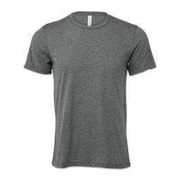 Bella Canvas Unisex T-shirt - Deep Heather, X-Small - front