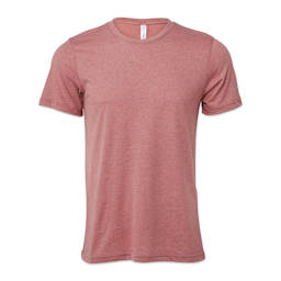 Bella Canvas Unisex T-shirt - Mauve Heather, Medium