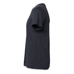 Bella Canvas Unisex T-shirt - Navy Heather, X-Small - side