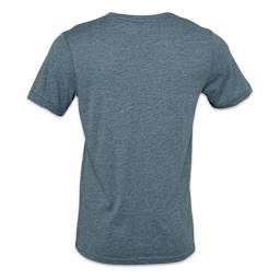 Bella Canvas Unisex Tee - Slate Heather, X-Small - back