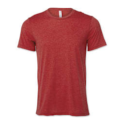Bella Canvas Unisex T-shirt - Red Heather, X-Small - front
