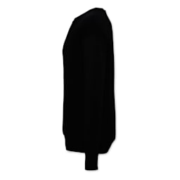 Bella + Canvas Unisex Sponge Fleece Drop Shoulder Sweatshirt - Black, X-Small - side