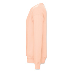 Bella + Canvas Unisex Sponge Fleece Drop Shoulder Sweatshirt - Peach, Large - side