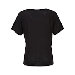 Bella + Canvas Slouchy V-neck T-shirt - Black, Medium