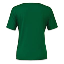 Bella + Canvas Slouchy V-neck T-shirt - Kelly, Small - back