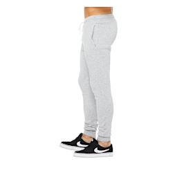 Bella Canvas Unisex Jogger Sweatpants - Athletic Heather, Small - side