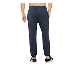 Bella Canvas Unisex Jogger Sweatpants - Navy Heather, Medium - back
