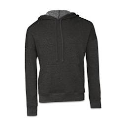 Bella + Canvas Unisex Sponge Fleece Drop Shoulder Sweatshirt - Dark Grey Heather, Small
