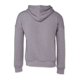 Bella + Canvas Unisex Hoodie Pullover - Storm, X-Small - back
