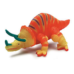 Creativity Street Wax Works - finished triceratops example
