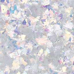 Creativity Street Iridescent Flakes Glitter - 8 oz, closeup of the iridescent flakes.