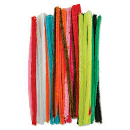 Creativity Street Giant Chenille Stems - Pkg of 50 - out of packaging