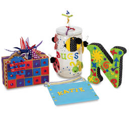 Grafix Colored Shrink Film - 8.5" x 11", Assorted Colors, Pkg of 6 finished project examples