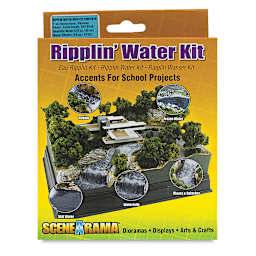 Woodland Scenics Model Scenery - Front of package of Ripplin' Water Kit