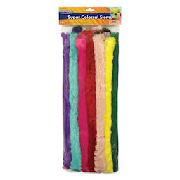 Creativity Street Super Colossal Stems - Assorted Colors, Pkg of 24 - front of packaging