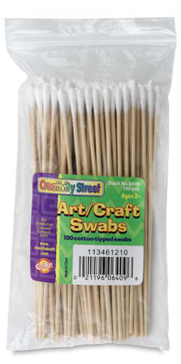 Art and Craft Swabs - Front of package of 100