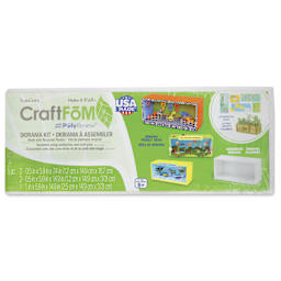 FloraCraft CraftFōM Diorama Kit - front of packaging
