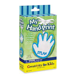 Creativity for Kids My Handprint Kit - Angled view of package
