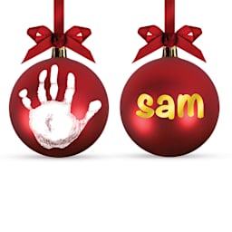 Pearhead Babyprints Ball Ornament