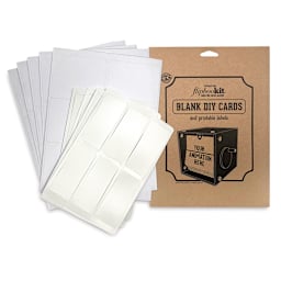 Fliposcope Maker - Stack of Additional Blank cards shown with package