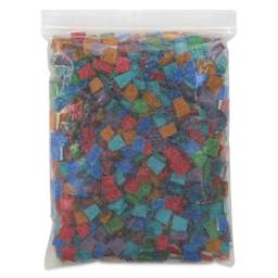 Crafter's Cut Pre-Cut Mosaic Assortment - Basic Assortment, 5 lb, in packaging